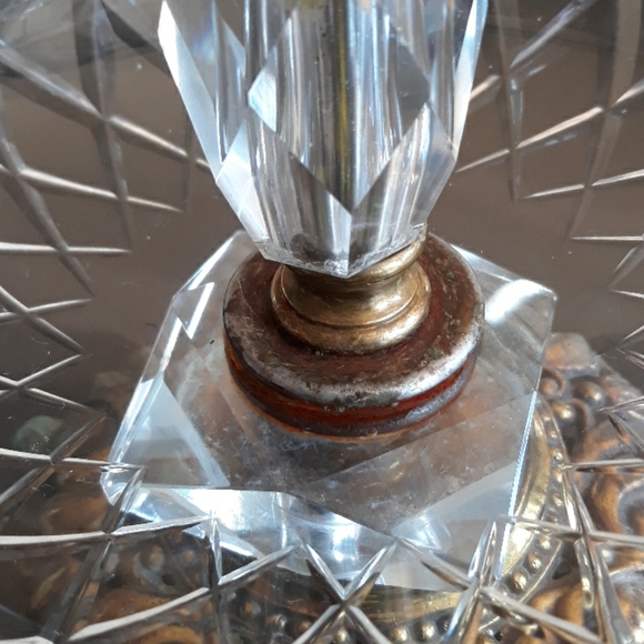 Vintage two tier candy desert display dish - Picture 7 of 12